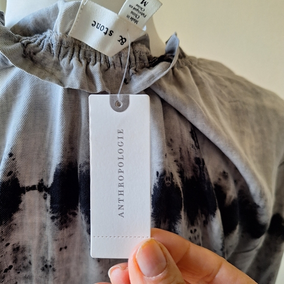 ANTHROPOLOGIE Cloth & Stone Dress  Size M - Picture 6 of 11